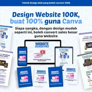 Template Website Design Pro + Modul + Kelas Refreshment