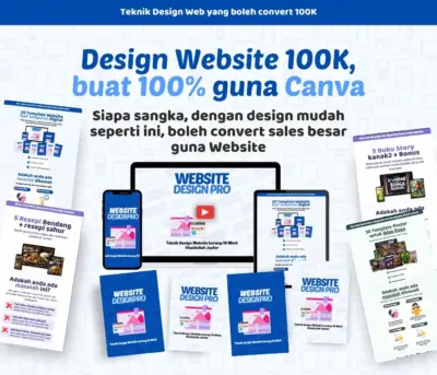 Template Website Design Pro + Modul + Kelas Refreshment